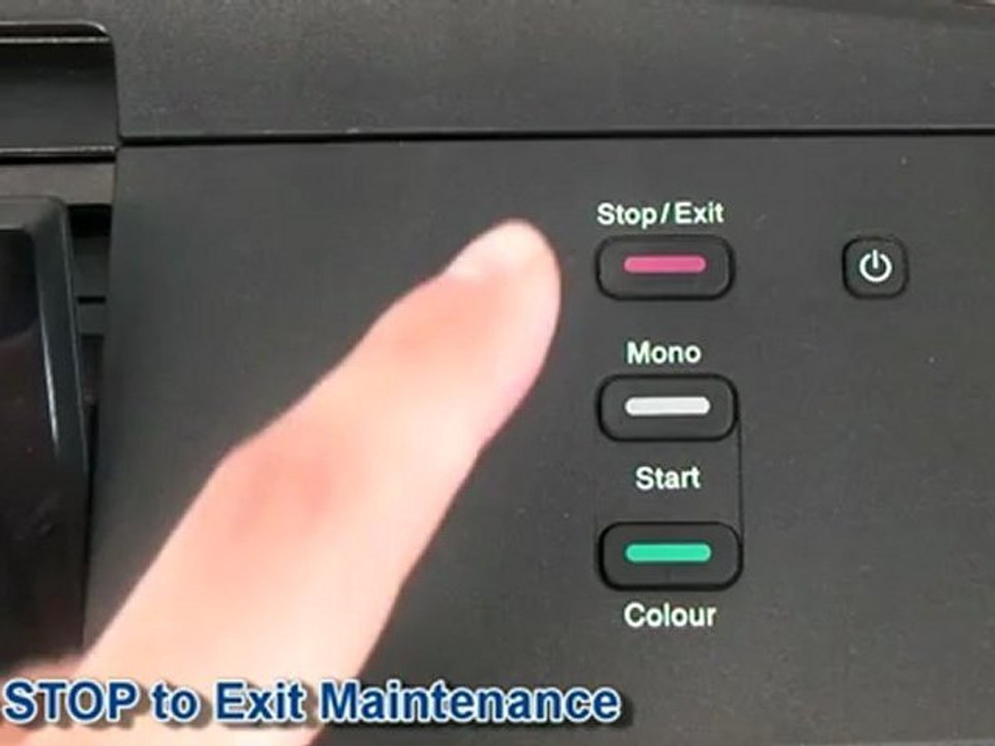 How to the Reset Purge Counter on a Brother Printer (With a Touchscreen) -  video Dailymotion