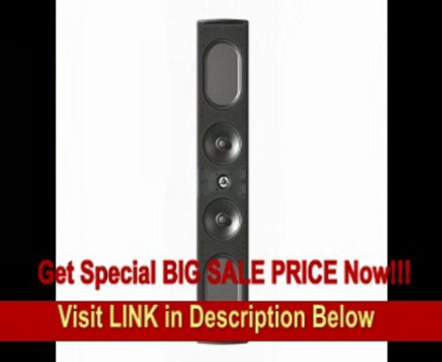 Definitive Technology Mythos 10 On-Wall Speaker (Single, Black)