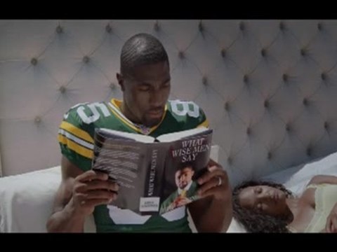 Greg Jennings in bed with wife, still scores a touchdown