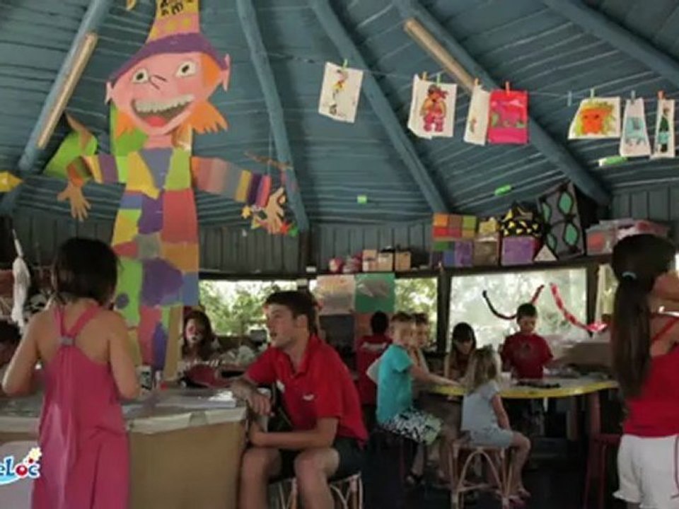 Camping 4* 'La Paillote': camping dans les Landes avec piscine et lac