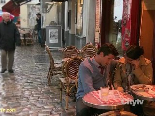 Brad and Bianka's date in Paris