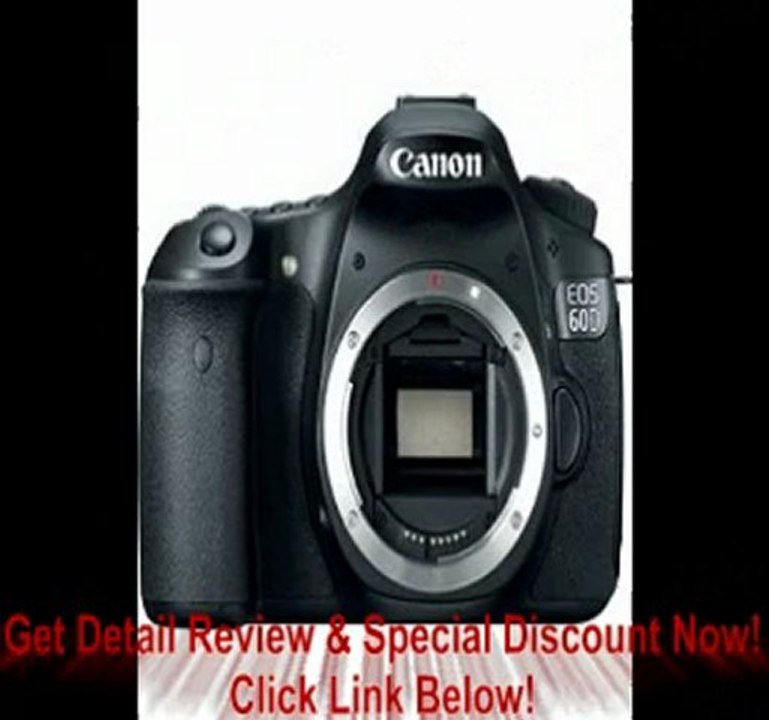 Canon EOS 60D 18 MP CMOS Digital SLR Camera with 3.0-Inch LCD (Body Only)
