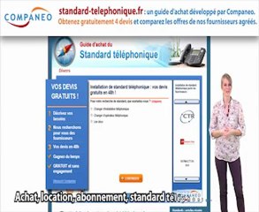 Standard téléphonique – Comparateur et Guide