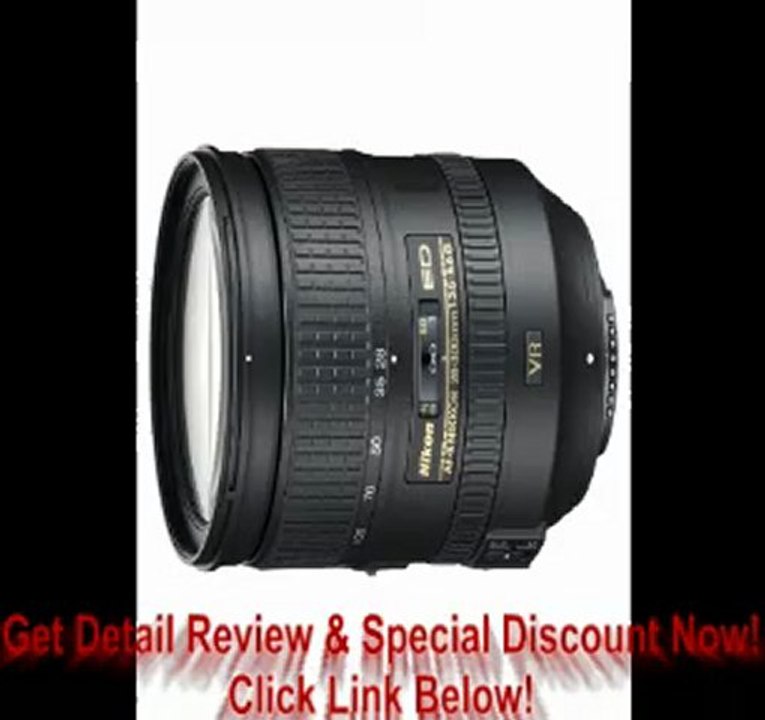 Nikon 28-300mm f/3.5-5.6G ED VR AF-S Nikkor Zoom Lens for Nikon Digital SLR