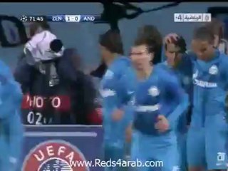 زينيت 1 - 0 أندرلخت - دوري أبطال أوروبا ( Group C )