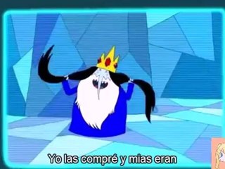 Rey Helado cantando la canción de Marceline