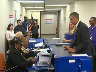 Voto anticipado de Barack Obama