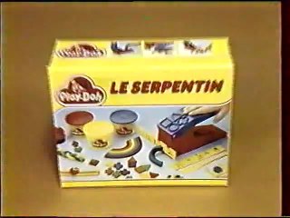 Publicité Le Serpentin Play-Doh 1991
