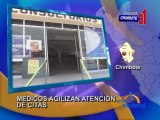 Medicos del Hospital Regional Eleazar Guzmán Barron incrementan atenciones diarias