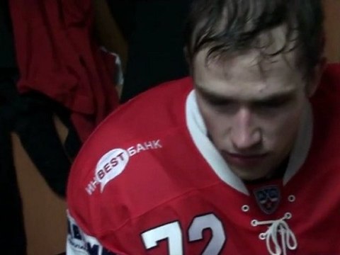 Григорий Желдаков после игры с к.Автомобилист 24.10.12.