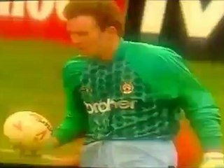 Gary Crosby Head Ball Out Of Golkeeper Andy Dibble  Hand And Scores V Manchster city.mp4