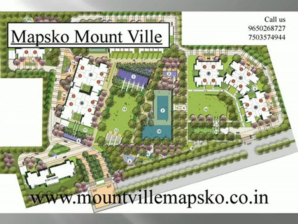 Mapsko_Mount_Ville_Sector_79_Gurgaon @ 9650268727
