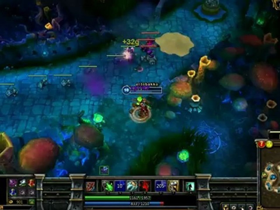 Fiddlesticks one hit, no problem! League WTF 32