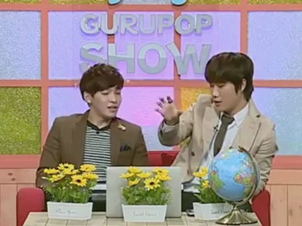121026 The GURUPOP Show EP9 - U-KISS Cut (Part 1 of 2)