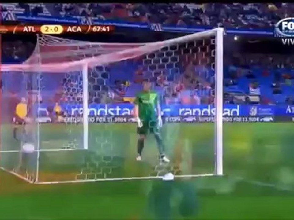 EMRE GOAL ATLETICO MADRID vs ACADEMICA COIMBRA 2-0 25-10-2012