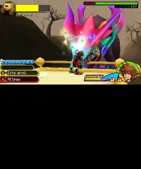 Kingdom Hearts 3D : le Tyranoregis avec Sora