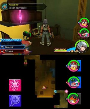 Kingdom Hearts 3D : Trésors des Coulisses du Pays des Mousquetaires avec Riku