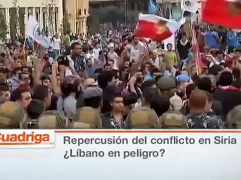 Cuadriga: Conflicto en Siria - ¿Líbano en peligro? | Cuadriga