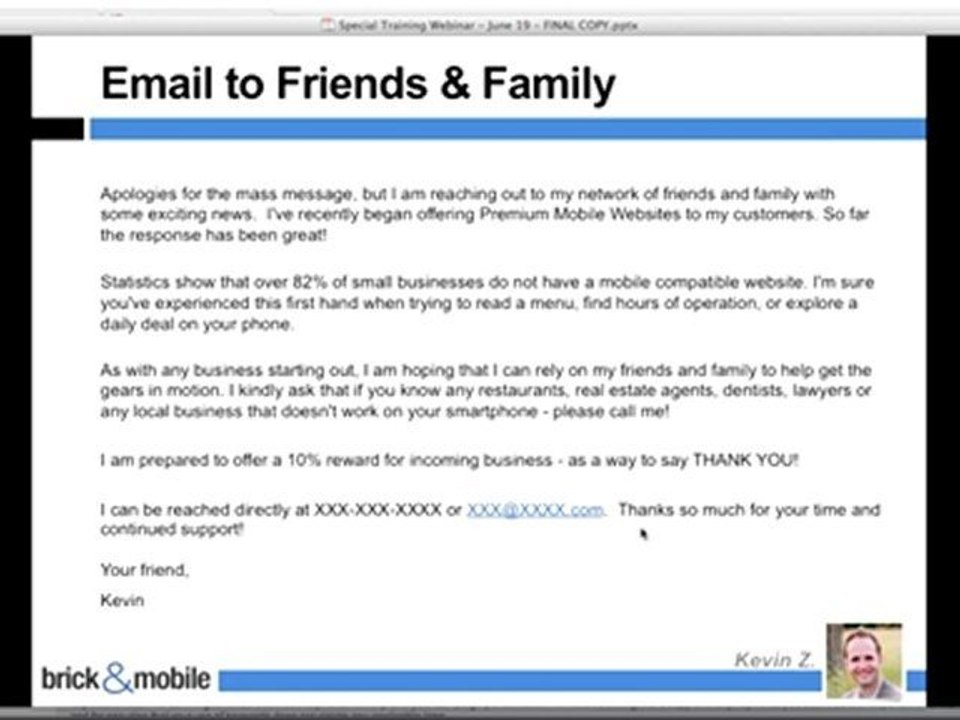 BrickandMobile Special Training Webinar - Part 5