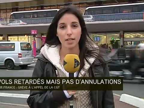 Air France : vols retardés, mais pas d'annulations