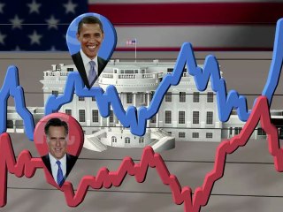 White House rivals still neck and neck