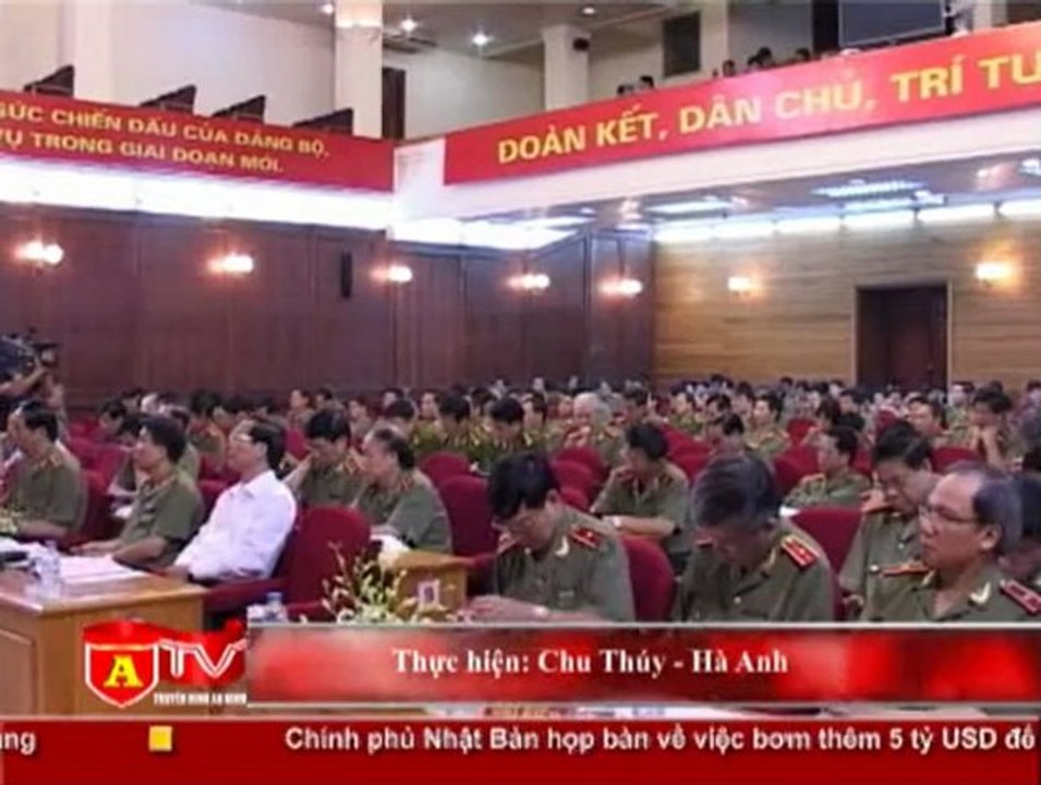 ANTÐ - Tổ chức Đảng trong CAND trong sạch, vững mạnh