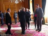 Los Príncipes de Asturias celebran audiencias en Oviedo
