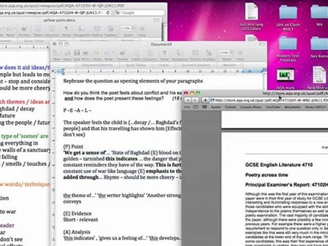 GCSE English Literature: Approaching an Unseen Poem (AQA Poetry)