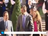 Los Príncipes de Asturias visitan Oviedo