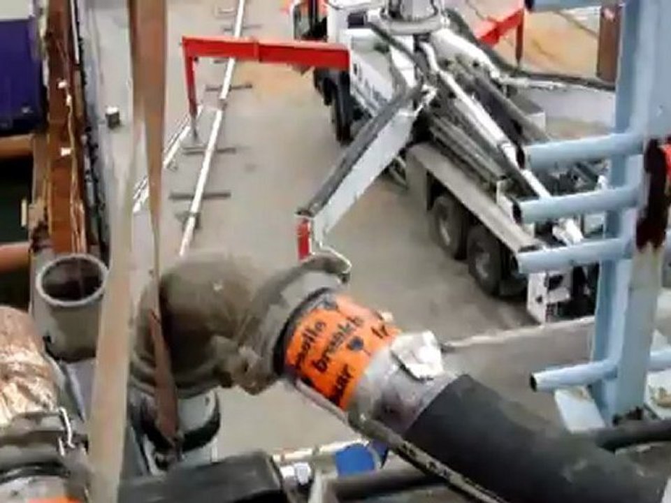 Betonstort pijler Botlekbrug van start