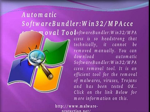 Delete SoftwareBundler:Win32/MPAccess: EAsy Removal Steps