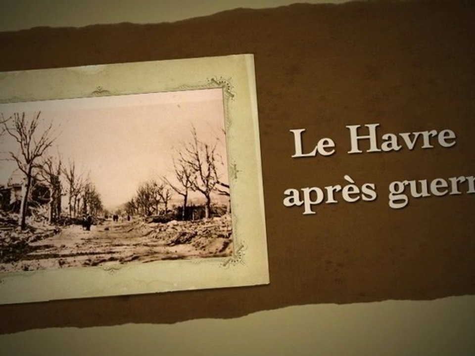 Le Havre après-guerre.