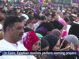 Syria's Assad attends prayers as Muslims mark Eid