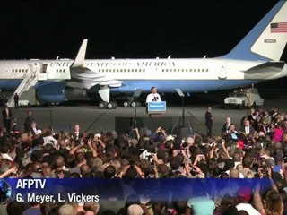 Obama concludes campaign 'blitz' with Ohio rally