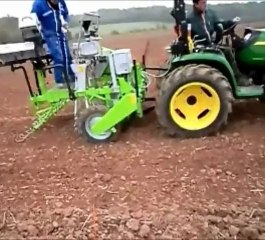 Semoir d'expérimentation pour un essai blé