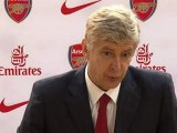 Arsene Wenger press Conference pre QPR