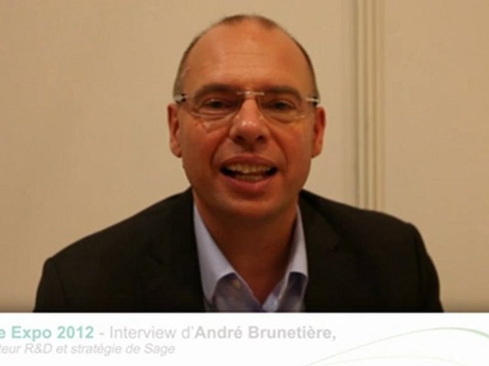 Sage Expo 2012 - Interview d'André Brunetière
