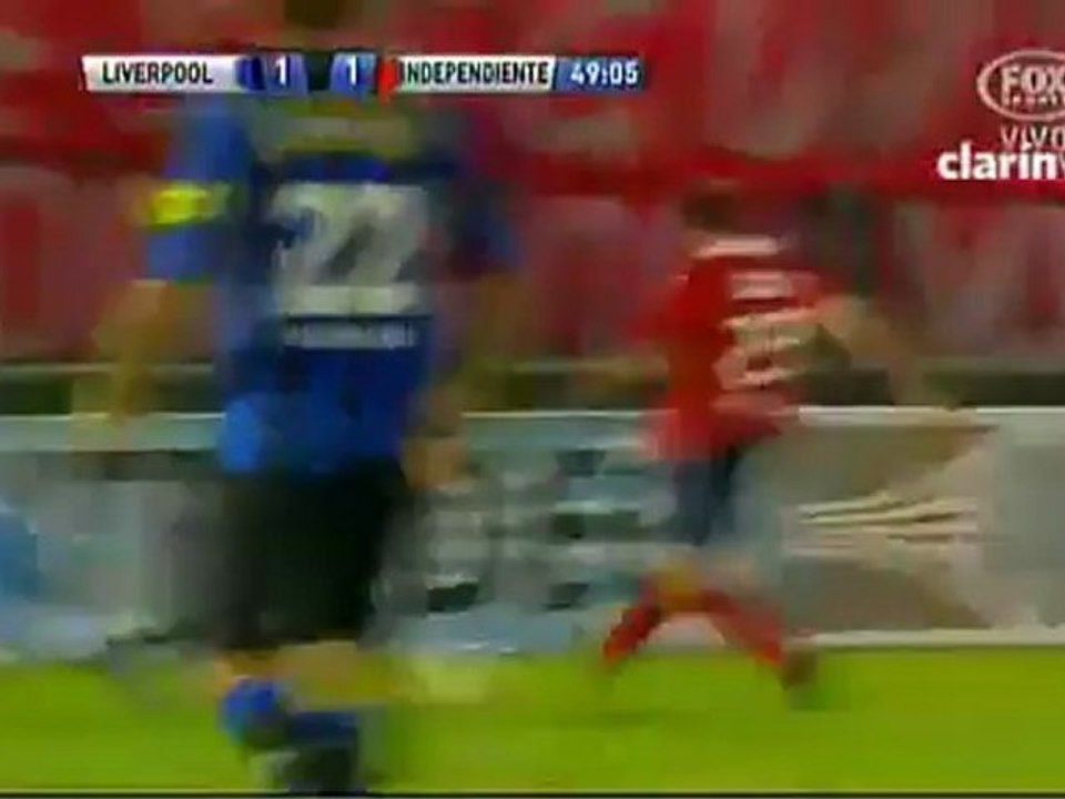 Liverpool 1 Independiente 2 - Copa Sudamericana 2012 (8vos de Final - Vuelta)