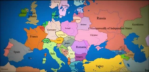 Evropske granice od 1000g do 2003g