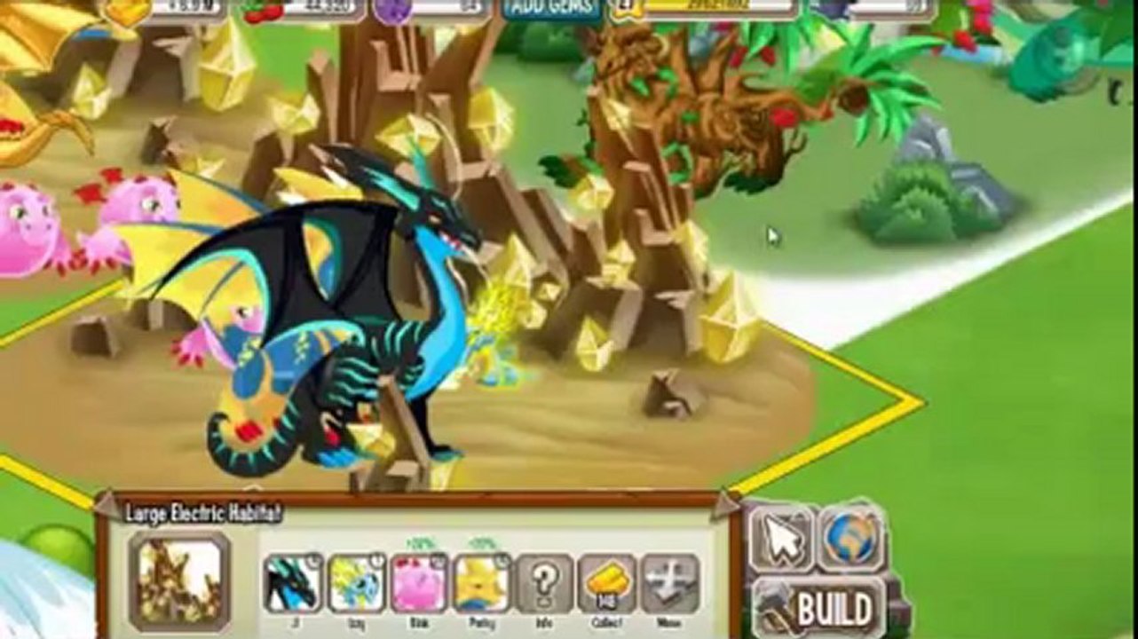 How To Get A Fluorescent Dragon in Dragon City on Facebook