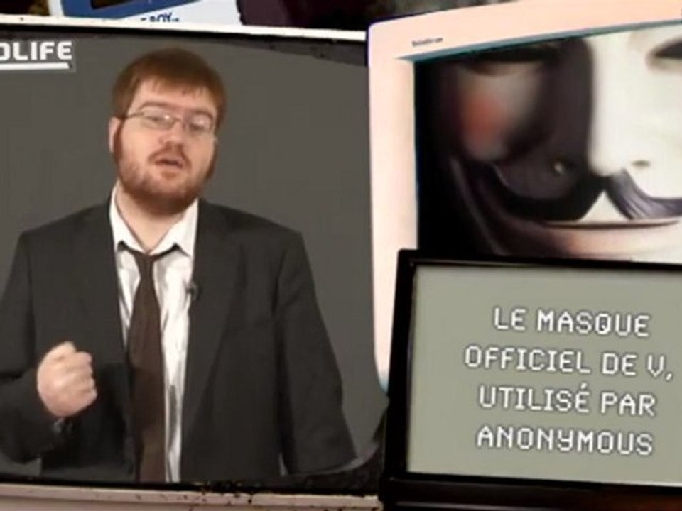 La minute du geek : Anonymous