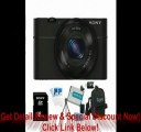 Sony DSC-RX100 20.2 MP Exmor CMOS Sensor Digital Camera with 3.6x Zoom BUNDLE with 16GB High Speed Class 10 SD Card, Spare Battery, Deluxe Case, Card Reader, Mini Tripod, LCD Screen protectors and MORE!