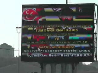 MHP BANDIRMA KURBAN BAYRAM KUTLAMA İLANI DİJİREKLAM.