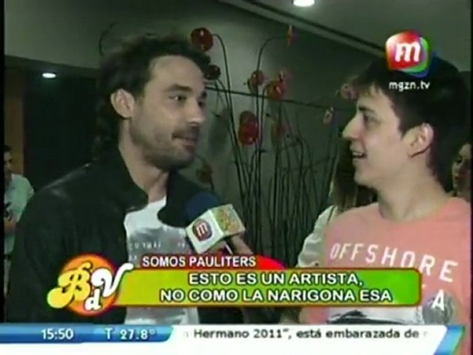 Pedro nota en BDV (regalos) y Paula nota radio - 26 de Octubre