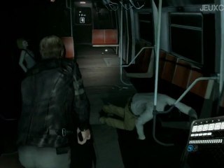 Resident Evil 6 - Extrait-Gameplay HD - Leon et Helena dans le métro - JeuxCapt