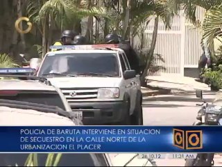 Resuelta sin víctimas situación de rehenes en Baruta