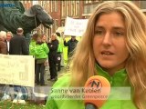 Greenpeace voert opnieuw actie tegen kolencentrale - RTV Noord