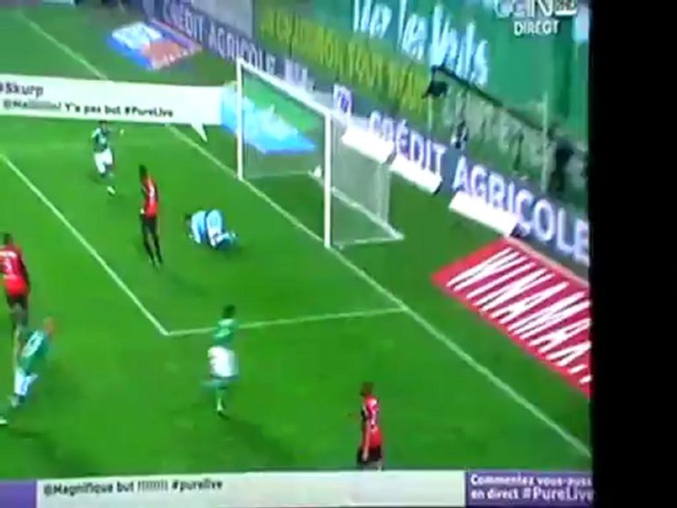 But d'Aubameyang contre Rennes