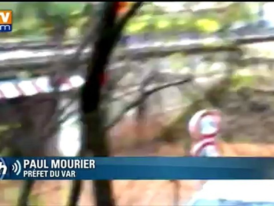 Fortes innondations dans le Var