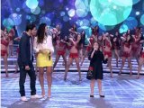 José Loreto e Débora Nascimento se Beijam No Domingão do Faustão